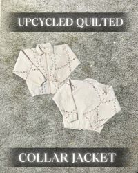 Upcycled Quilted Collar Jacket