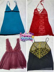 Y2K Vintage Lace & Sheer Nightwear Mix – Romantic ..