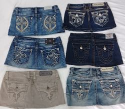 CR7332 Upcycled Mixed Branded Skirts