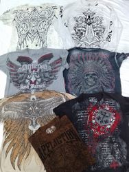 CR7334 Vintage Skull T-Shirts