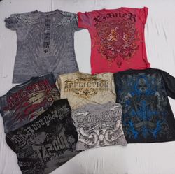 CR7335 Vintage Skull T-Shirts