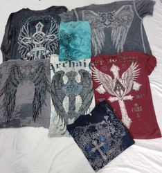 CR7336 Vintage Skull T-Shirts