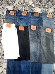 Levis Mens Bootcut and straight jeans pants