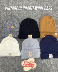 Vintage Carhartt Wool Caps - (08/04)