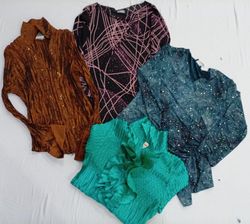 CR7342 Y2K Long Sleeve Tops