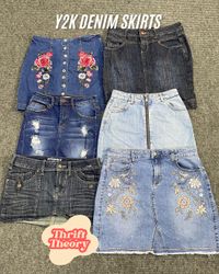Y2K Denim Skirts - (08/03)