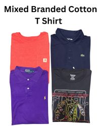 Mixed Branded Cotton T Shirt (Wcv 1128)