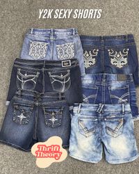 Y2K Denim Shorts - (08/04)