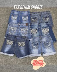 Y2K Denim Shorts - (08/04)