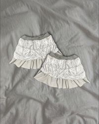 Upcycled Chic Patchwork Mini Skirts