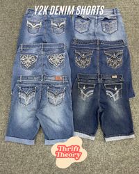 Y2K Denim Shorts - (08/04)