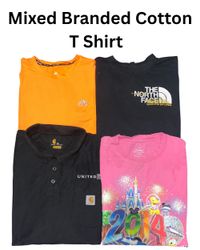 Mixed Branded Cotton T Shirt (1132)