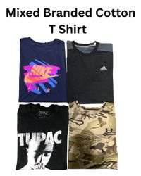 Mixed Branded Cotton T Shirt (1133)