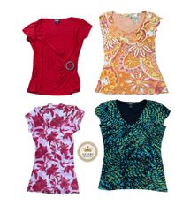 Y2K Tropical Tops 12 pcs At 734