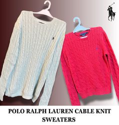 Premium Polo Ralph Lauren Cable Knit sweaters