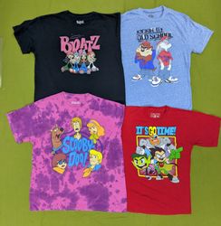 💥 RV2845 Cartoon-gedruckte Tshirts