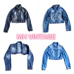 Womens Crop Denim Jackets