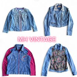 Vintage Womens Zip Jackets