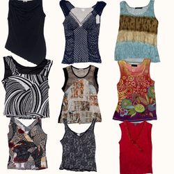 Y2K Tank Tops-Liquidation Stock