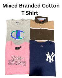 Mixed Branded Cotton T Shirt (1136)