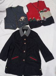 Y2K Wollmischung Vintage-Cardigan