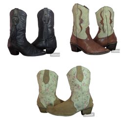 Op vintage 197 Branded Cowboy boots