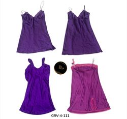 Elegant purple Sleep Dress – Relaxed Fit for Ultim..