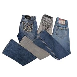 MM TR RV Flare And Straight Jeans