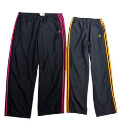 Nike And Adidas Track Trousers