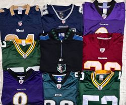Nba, Nfl and Nhl Jerseys