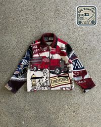 Upcycled Tapestry Patchwork Jacket