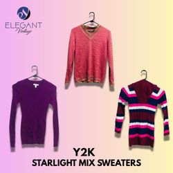 Y2K Starlight Mix Sweaters - EV1351