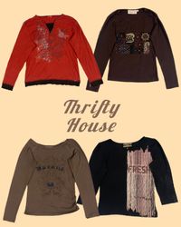 Vintage Y2K Streetwear Baby-tee(TH/328)