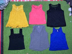 women's mixed sleeveless tops/tank tops, VCH 065