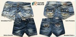 Y2K Best Denim Shorts - FR0001