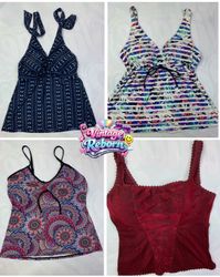 Y2K Vintage Printed & Lace Cami Mix – Summer State..