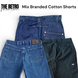 Mix Branded Cotton Shorts-0069