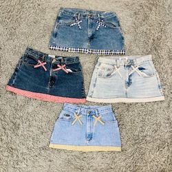 UPCYCLED Denim Skirts - EVR0339