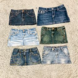 UPCYCLED Denim Skirts - EVR0342