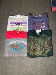 Vintage Premium Printed Sweatshirts 70s 80s 35 pcs