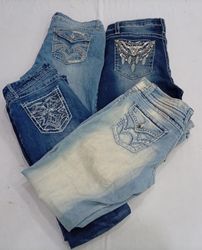 CR7370 Y2K Flare Jeans