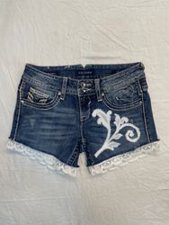 Upcycle y2k Short (DV -04)