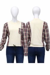 CR1476 Upcycled Long Sleeve Top