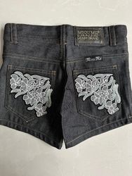 Upcyled miss me shorts