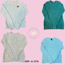 Cable Knit Sweater – Soft Warm Winter Essential (G..