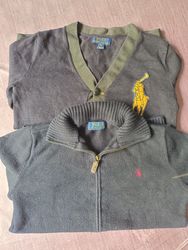 Maglione polo Ralph Lauren con zip completa