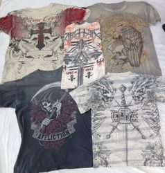 CR7379 Vintage Skull T-Shirts