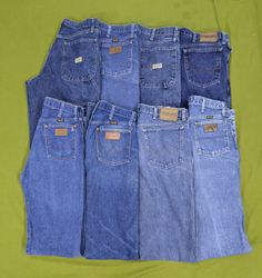 RV2860 Wrangler Zipper Jeans