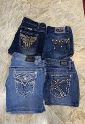 Y2k embroidery/embellished mini skirts