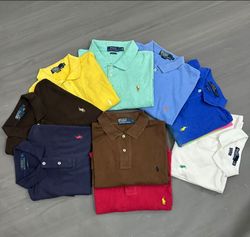 Camisetas polo com 3 botões